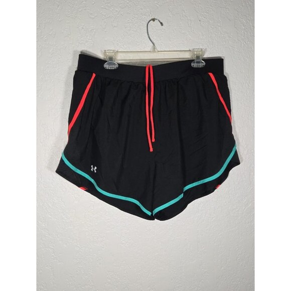 Under Armour Womens Fly By 2.0 Lined Built-in Brief Running Shorts Size 1X - Picture 1 of 7
